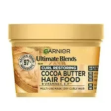 Garnier Hair Mask Ultimate Blends 3 In 1 Food Cocoa Butter 400ML