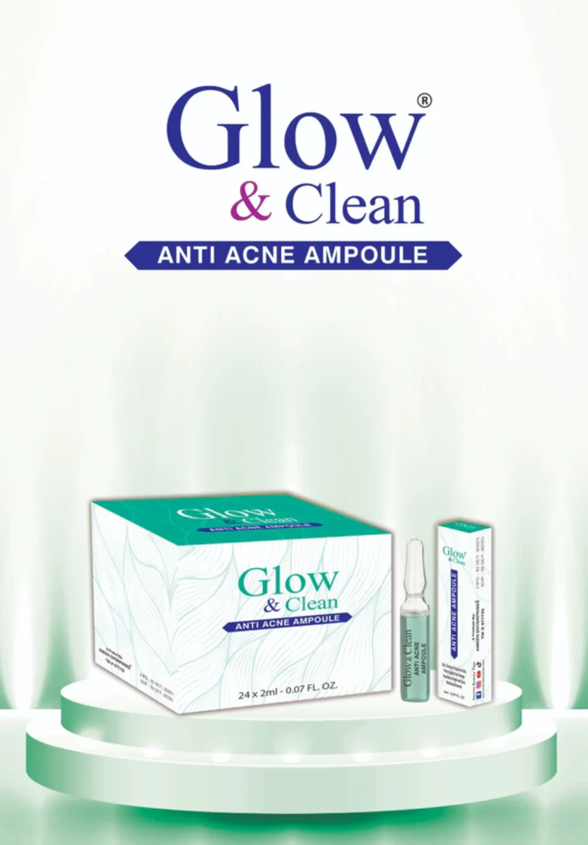 Glow And Clean Ampoule Anti Acne 2ML