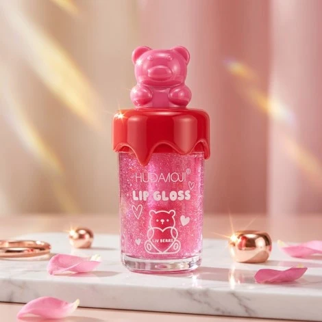 Hudamoji Lip Gloss Bear