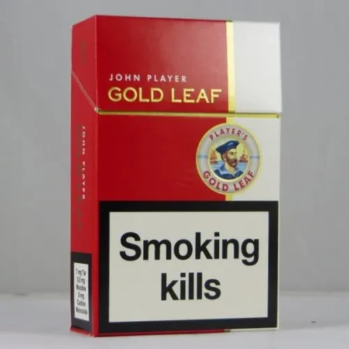 Gold Leaf Cigarettes Red Smoking Kills