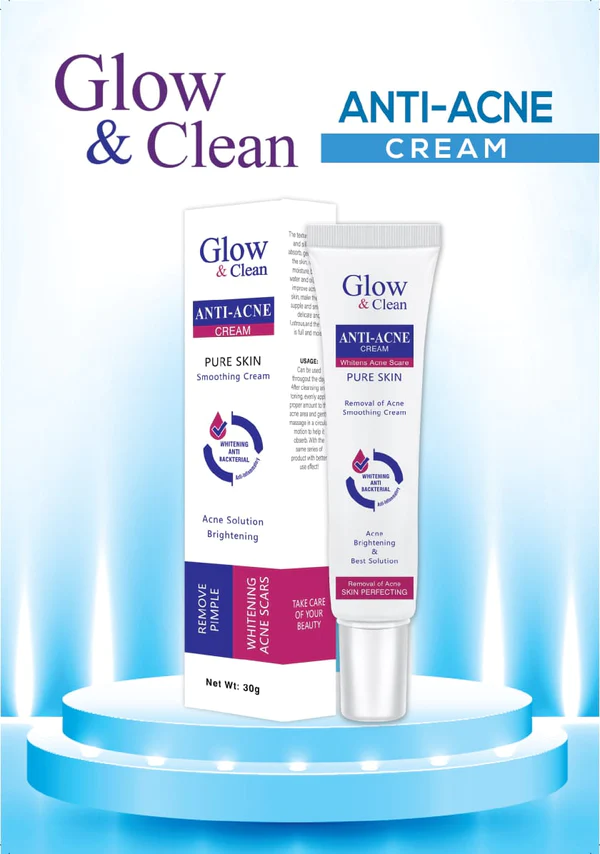 Glow And Clean Cream Anti Acne 30G