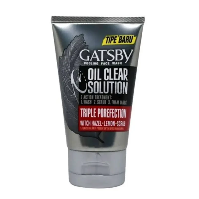 Gatsby Face Wash Men Triple Porefection 100G
