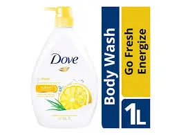 Dove Body Wash Go Fresh Grapefruit And Lemongrass Scent 1L