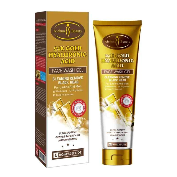 Aichun Beauty Face And Body Scrub Gel 24K Gold 100ML