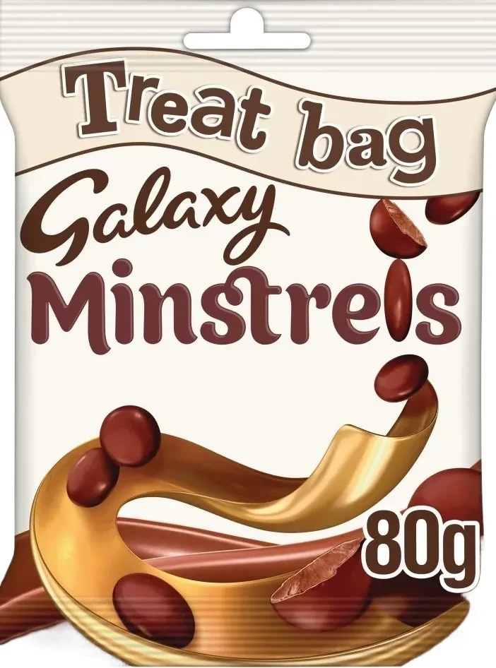 Galaxy Chocolate Pouch Minstrels 80G