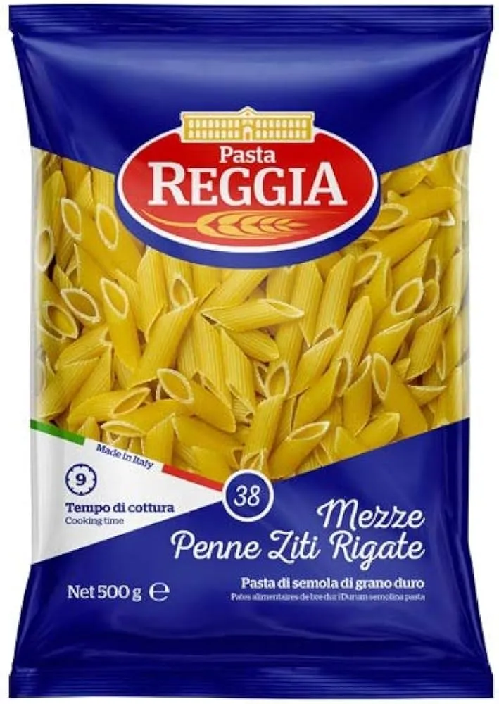 Reggia Mezze Penne Rigate 38 500G