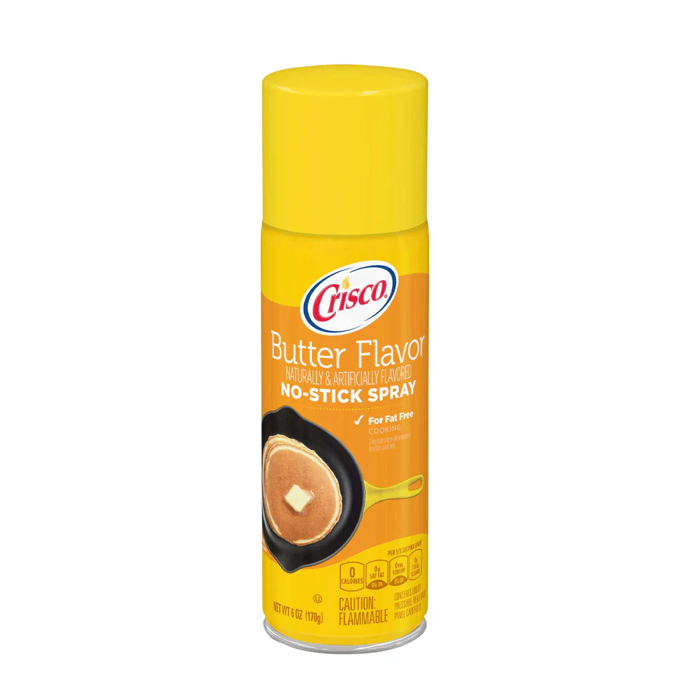 Crisco Deodorant No-Stick Spray Butter Flavor 170G