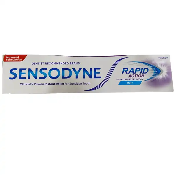 Sensodyne Toothpaste Rapid Action Mint 100G Pk