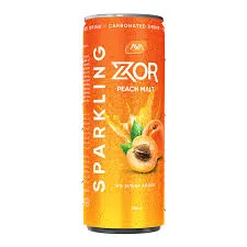Ava Zor Sparkling Juice Drink Peach Malt 330ML