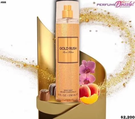 Glamorous Face Body Mist Gold Rush 200ML