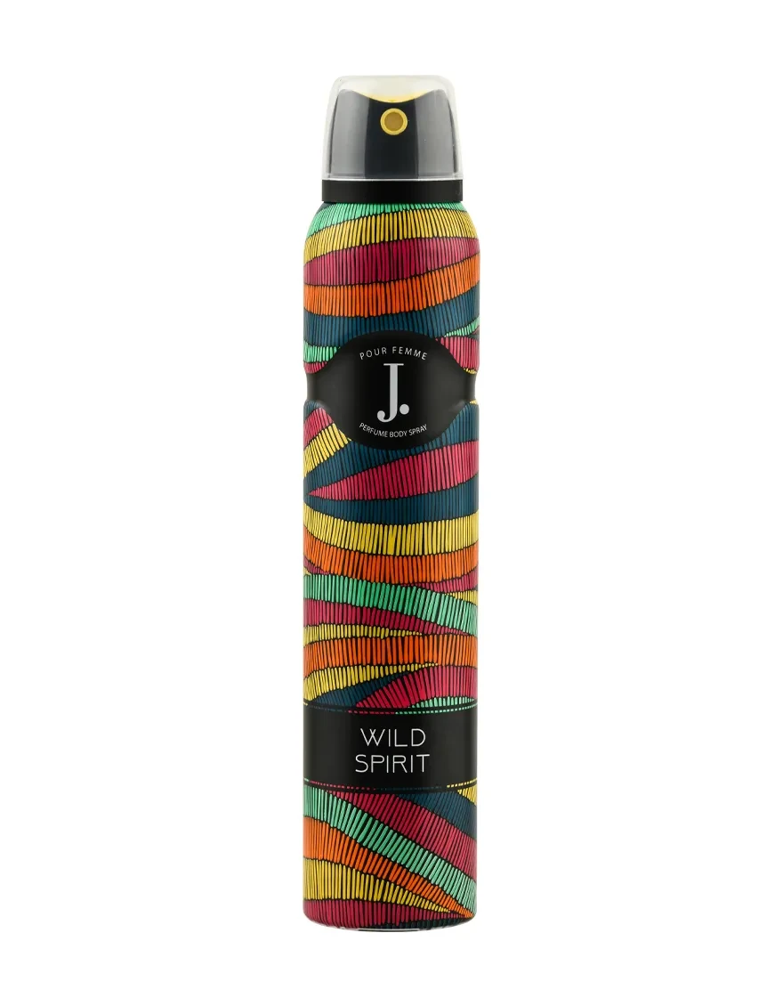 J. Deodorant Body Spray Wild Spirit 200ML
