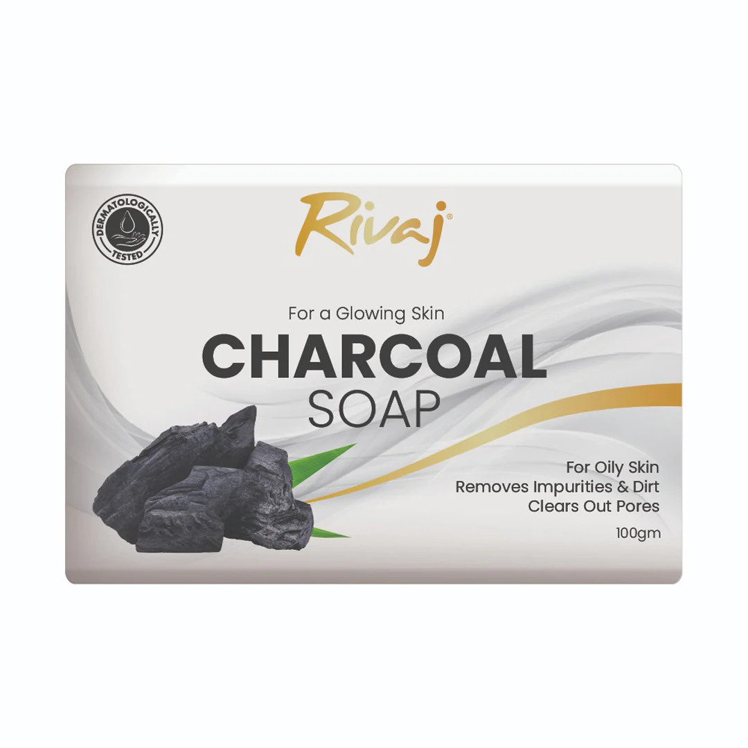 Rivaj Face Soap Charcoal 100G