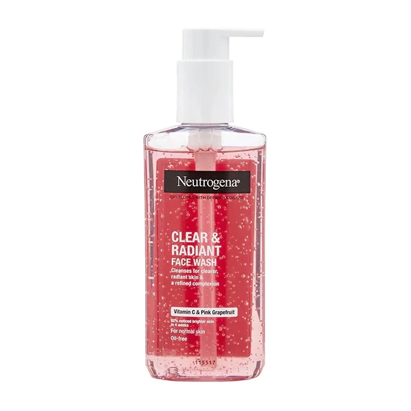 Neutrogena Face Wash Pump Clear And Radiant 200ML