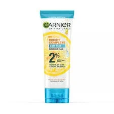 Garnier Face Wash Bright Complete Anti Acne 100ML