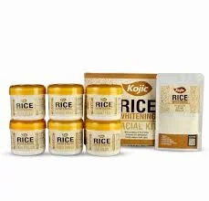 Kojic Facial Kit Rice Whitening 6S