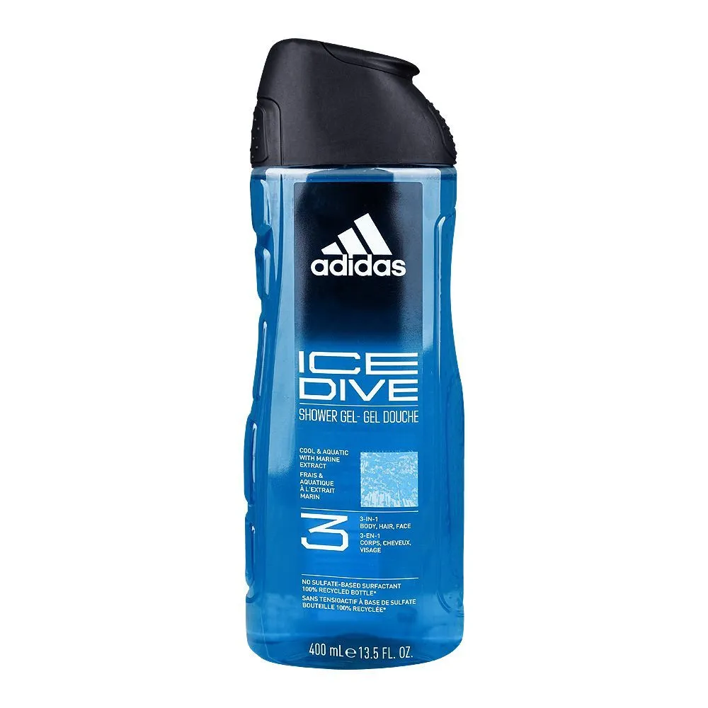 Adidas Body Wash 3In1 Ice Dive 400ML