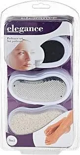 Elegance 3in1 Pedicure Foot Filer Set JF-196