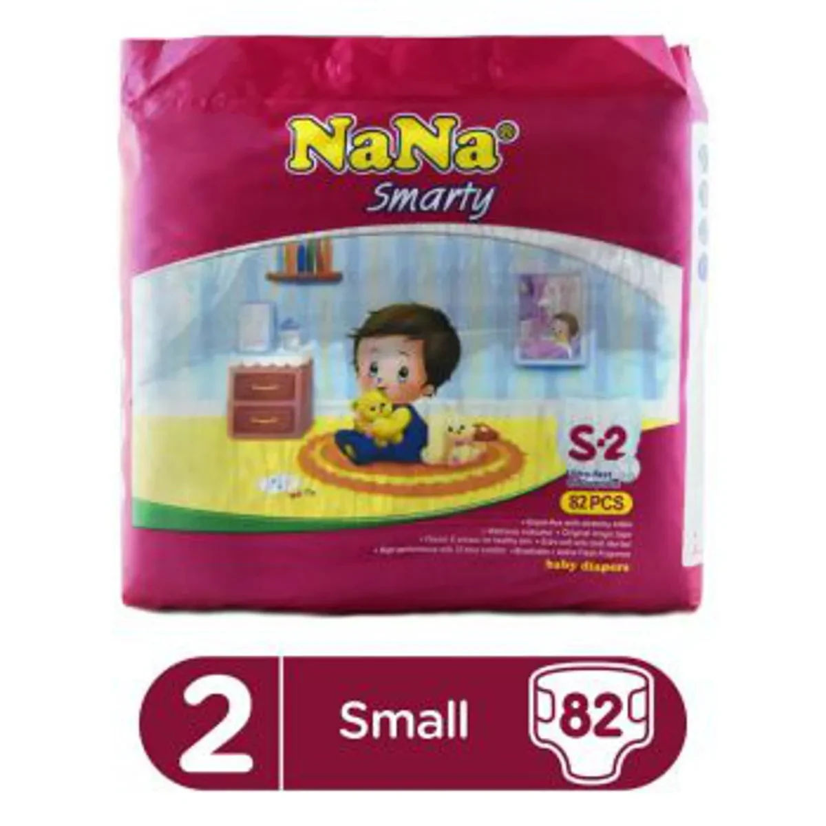 Nana Smarty Diaper 2-S 82P