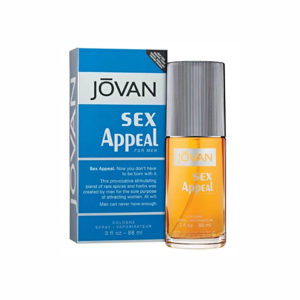Jovan Cologne Spray Men Sex Appeal 88ML