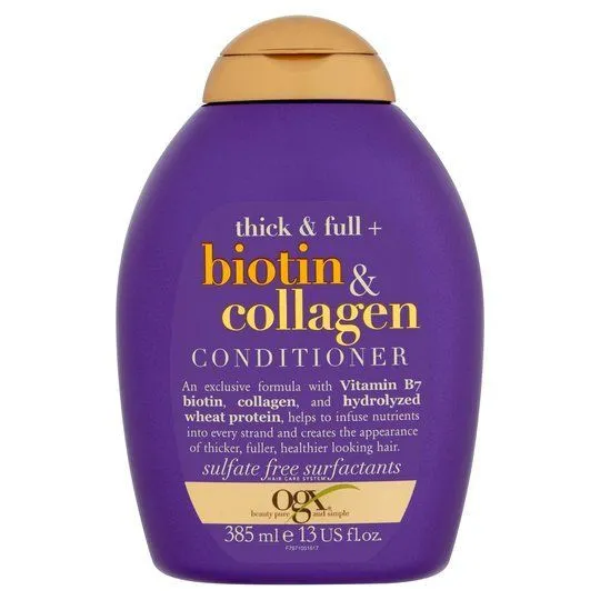 OGX Conditioner Thick And Full Biotin And Collagen 385Ml