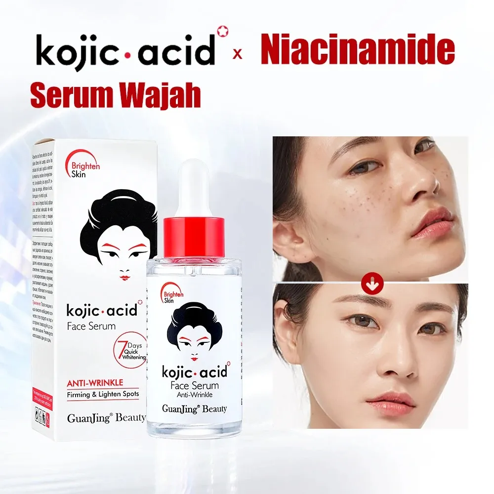 Guanjing Face Serum Kojic Acid 7Days Quick Whitening Gj7167 40ml