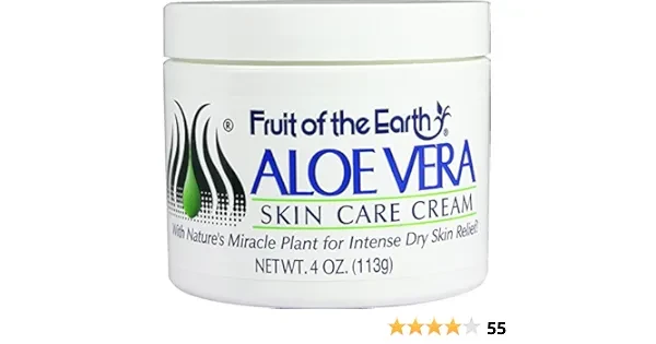Fruit Of The Earth Cream Aloe Vera Skin Care 113G