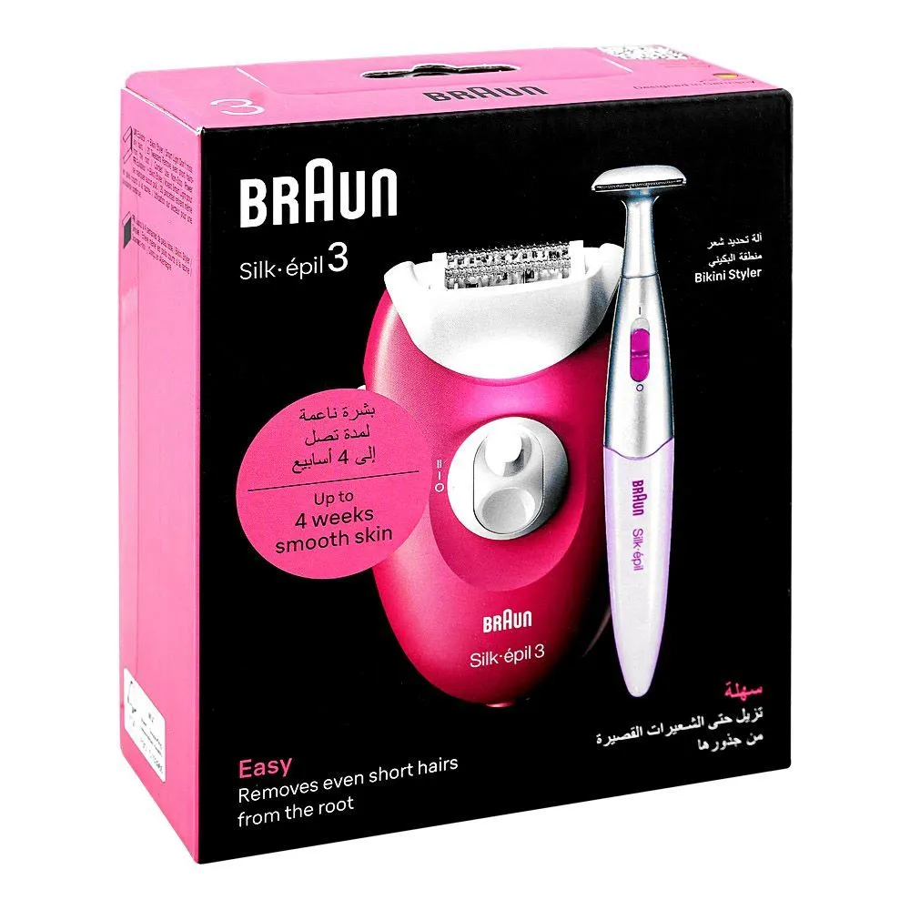 Braun Silk Epil 3 Se-3202 Epilator