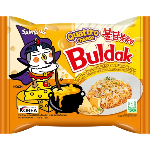 Samyang Noodles Quattro Cheese 145G