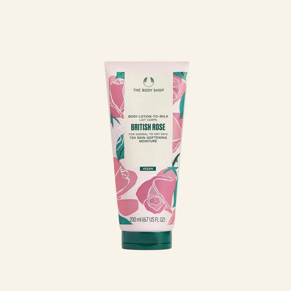 The Body Shop Lotion British Rose 200ML