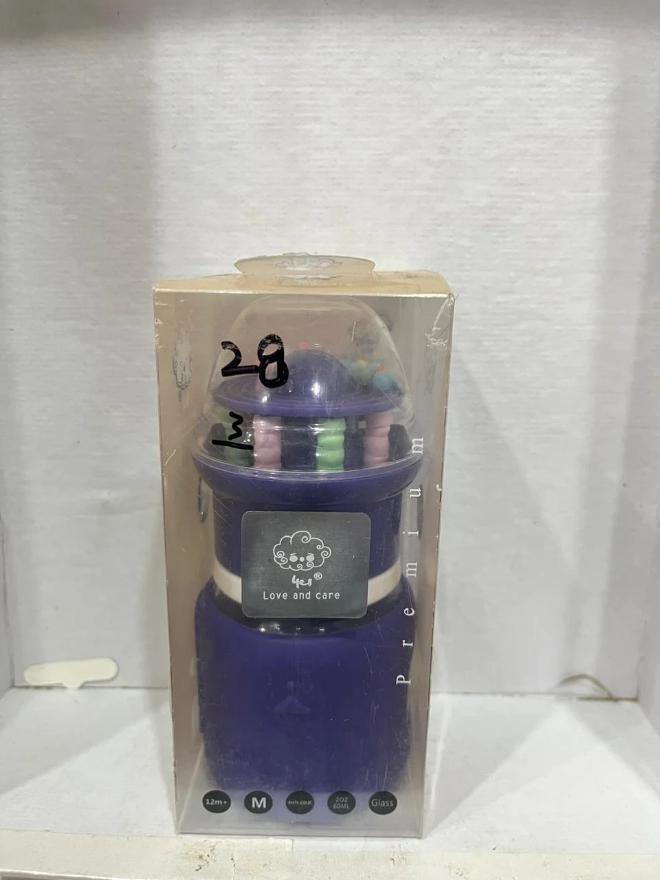 4es Feeder Glass Rubber 60ML
