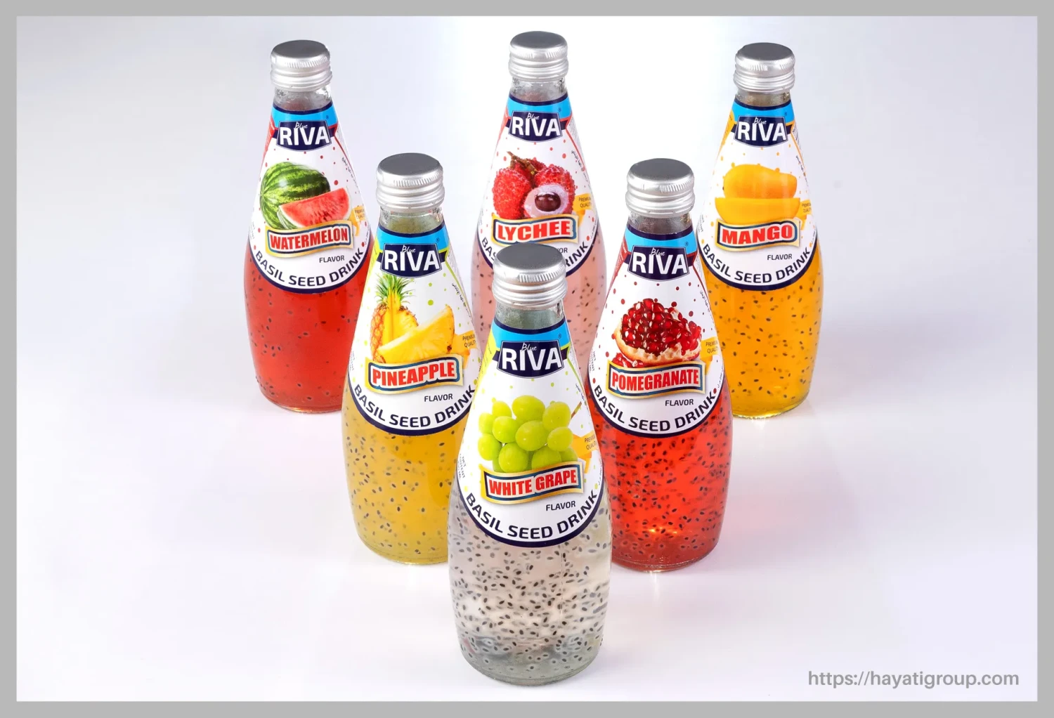 Riva 290Ml Basil Seeds Drink Mix