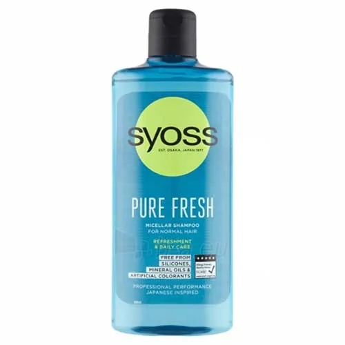 Syoss Shampoo Pure Fresh 440ML