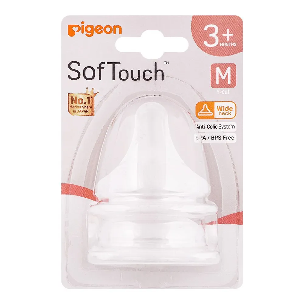 Pigeon Nipple Wide Neck 3+ 1S Single Pc
