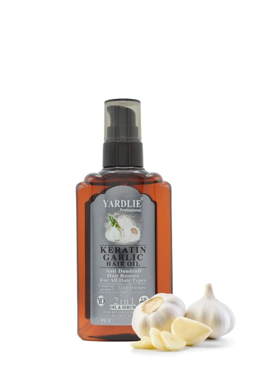Yardlie Hair Oil Keratin Garlic 120ML