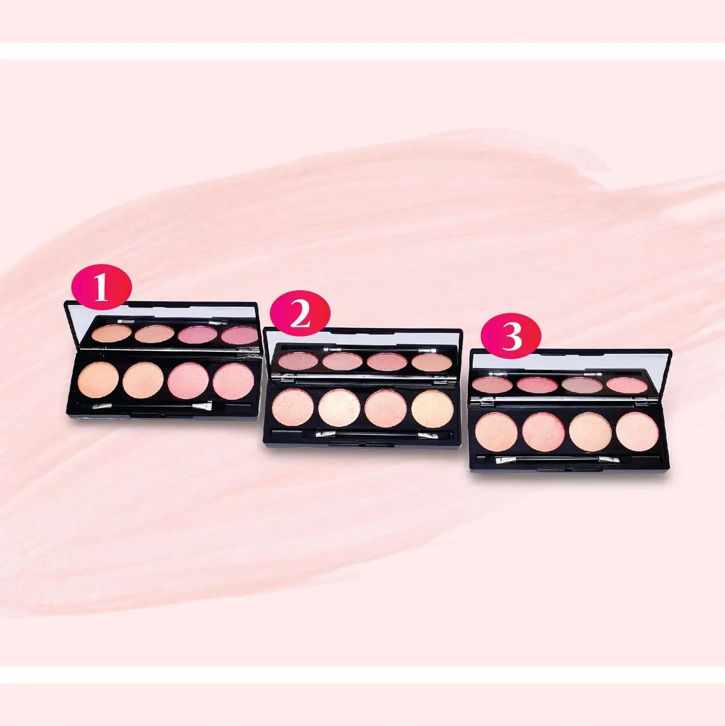 Eyeone 4 Color Blushon Kit 1