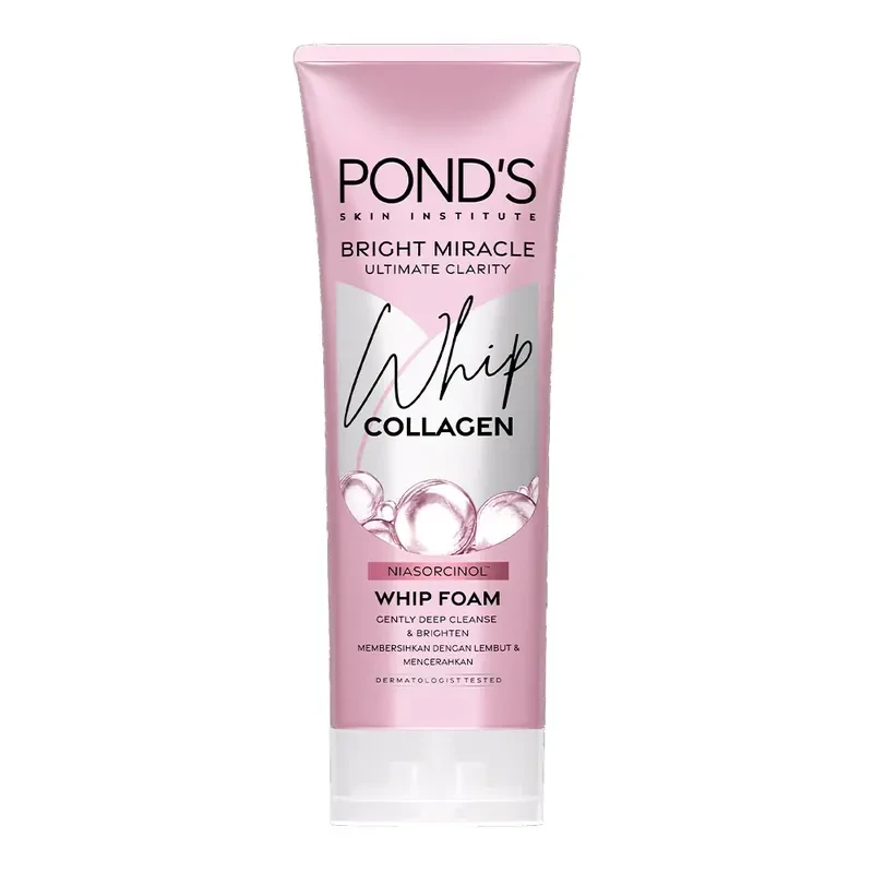 Ponds Face Wash Bright Whip Collagen 100G