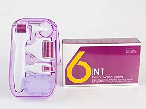 Derma Roller DRS 6 In1 PINK BOX