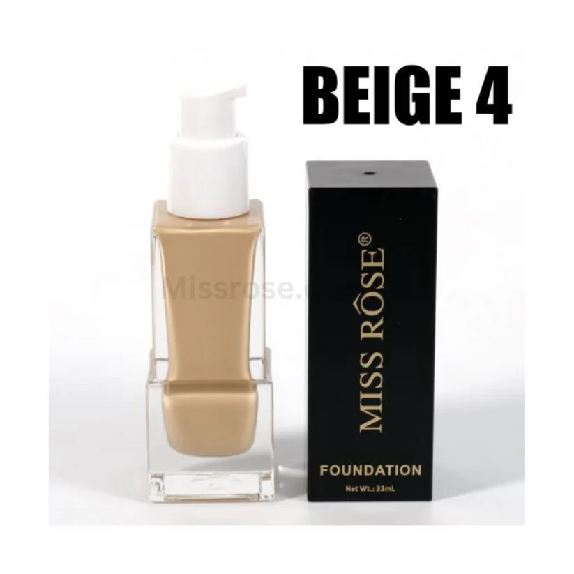 Miss Rose Foundation Black Beige 04 7601-016 30ML