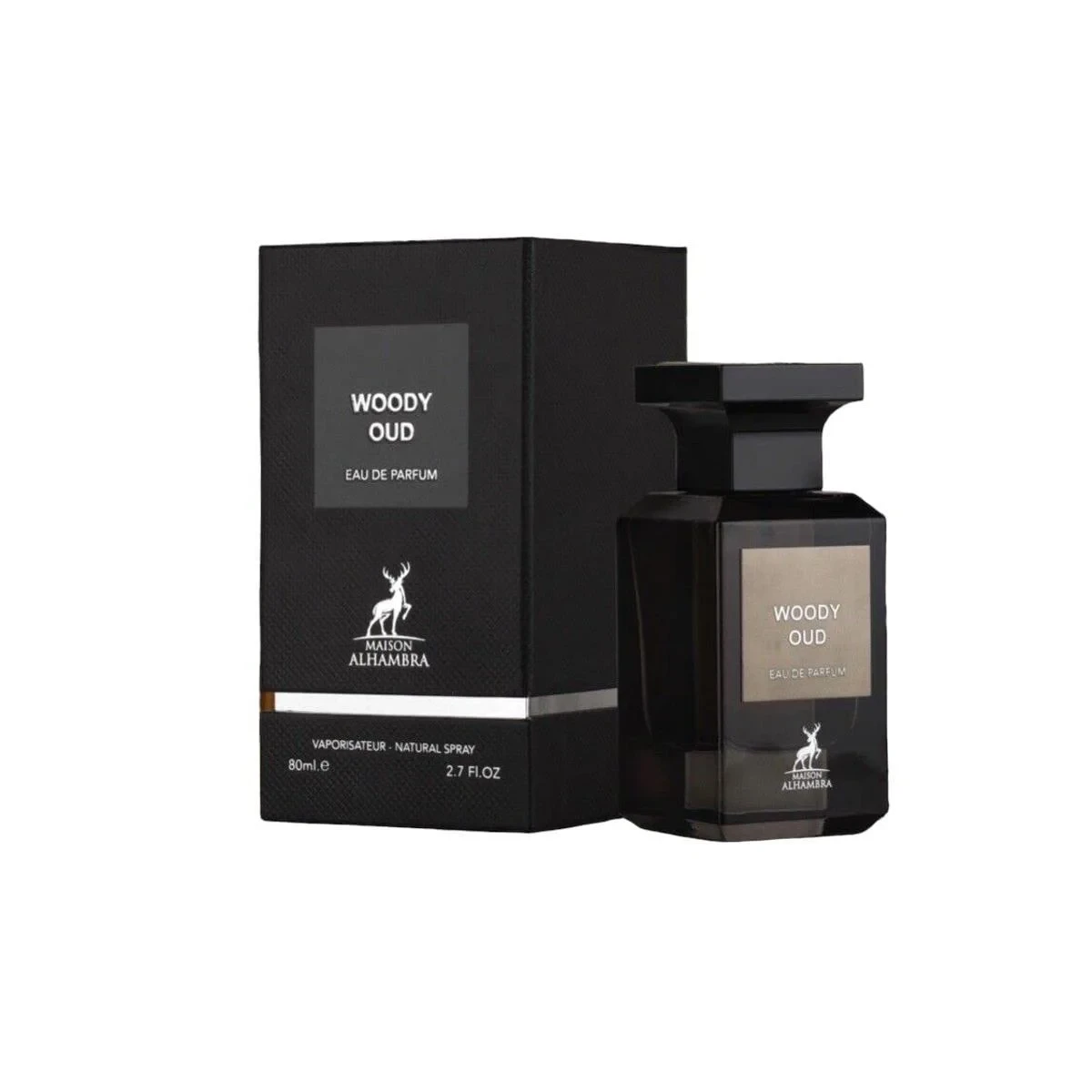 Al Hambra Eau De Parfum Woody Oud 80ML