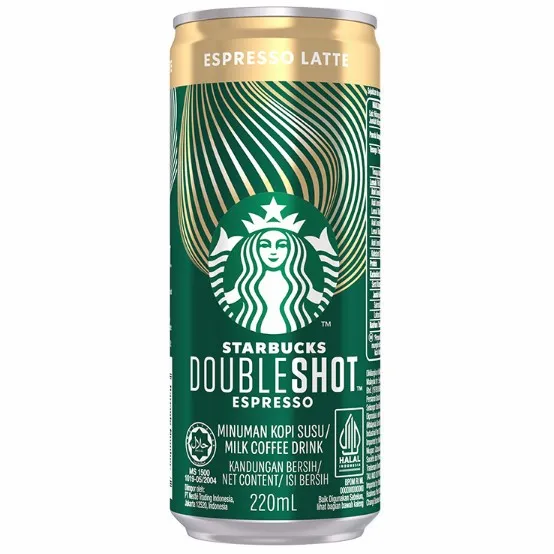 Starbucks Coffee Double Shot Espresso Latte 220ML
