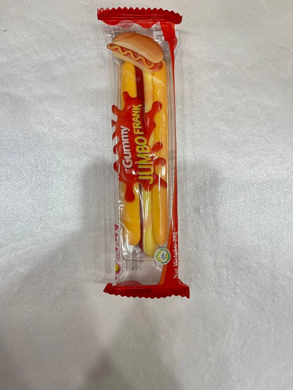 Poppin Jelly Gummy Jumbo Frank 28G