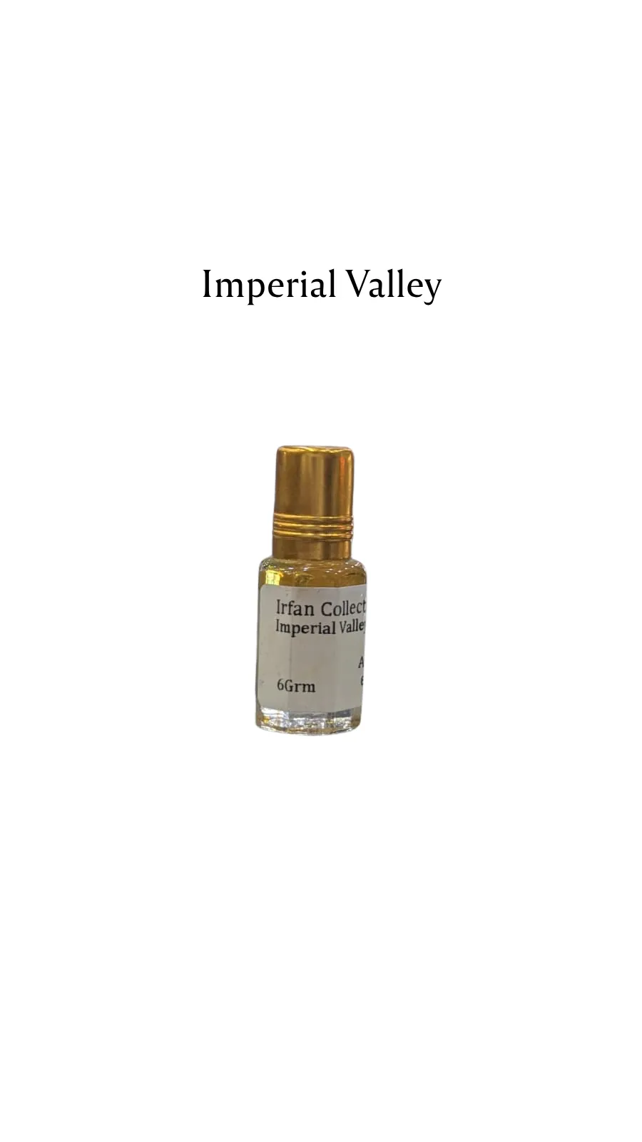 Concentrated Perfume Oil Attar Imperial Valley Alkhaleej 6ML