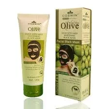 Olive Face Mask Black