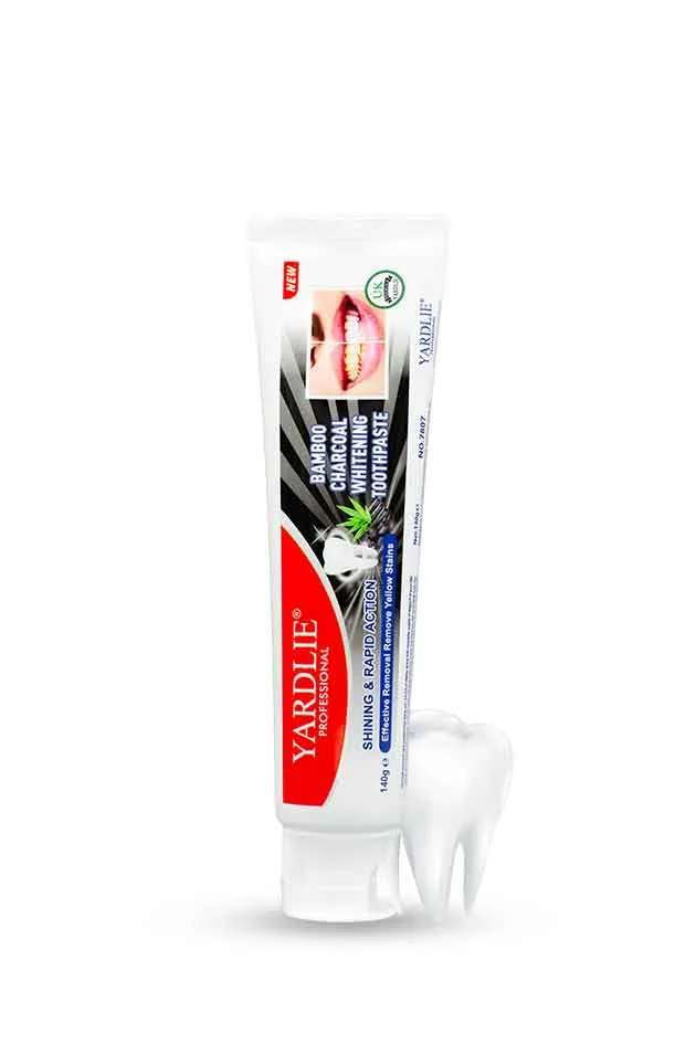 Yardlie Toothpaste Bamdoo Charcoal Whitening Shining And Rapid Action 140G