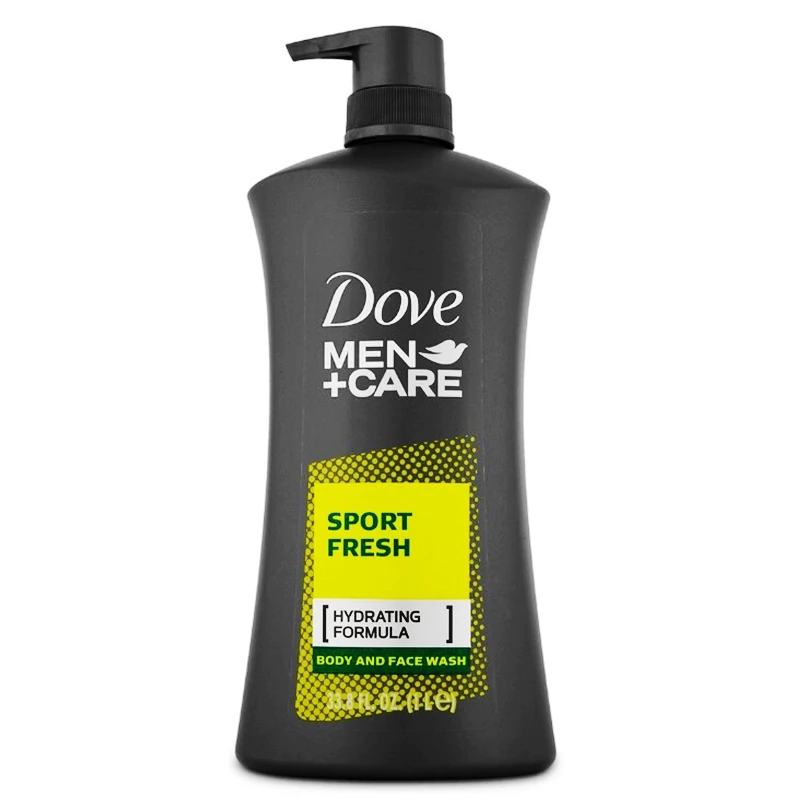Dove Body Wash Face Wash Men Care Sport Fresh 1 Liter