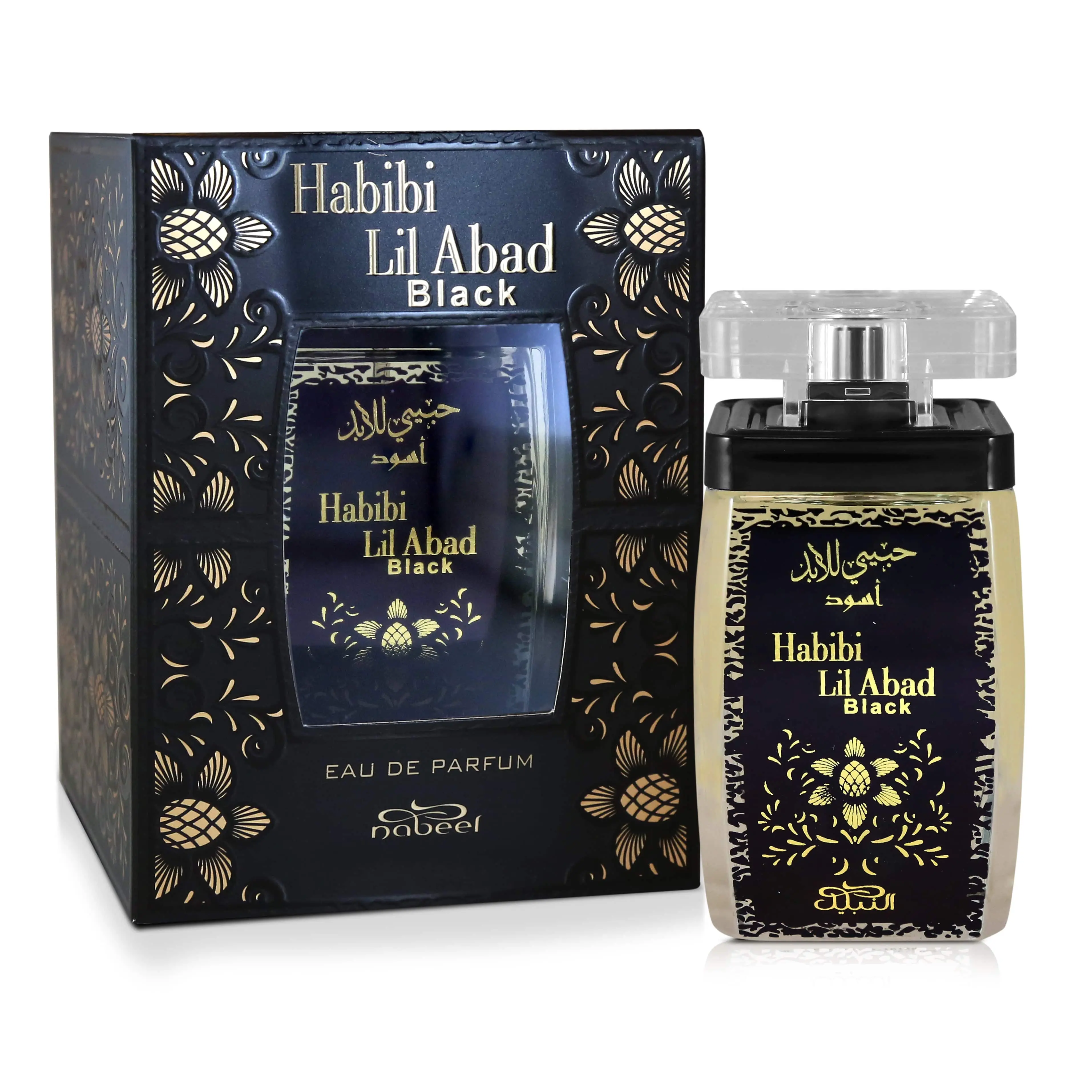 Nabeel Eau De Parfum Habibi Lil Abad Black 100ML