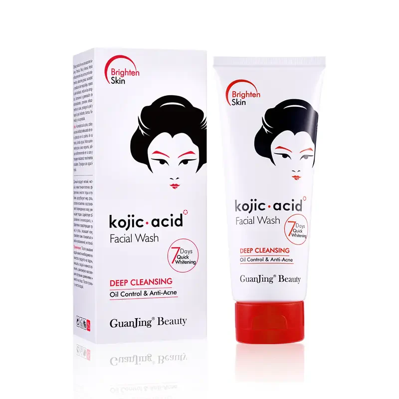Guanjing Face Wash Kojic Acid Deep Cleansing GJ7161 100G