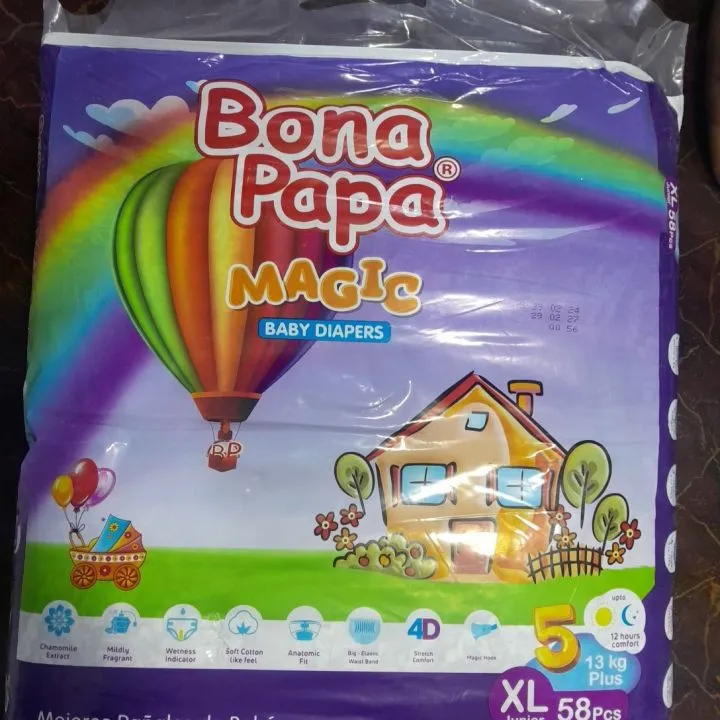 Bona Papa Baby Diapers 5 XL 58P