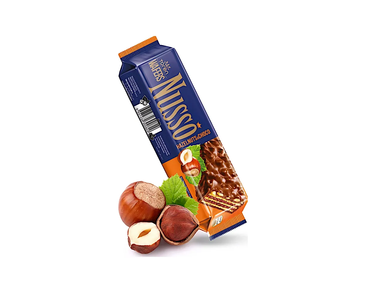 Toren Chocolate Nusso Hazelnut And Choco 38G