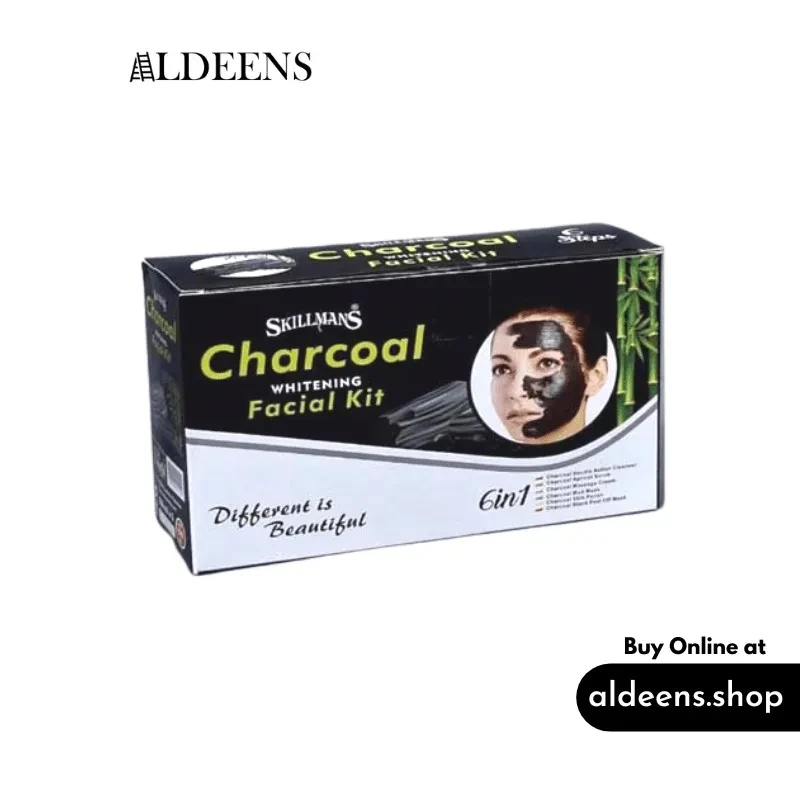 Skillmans Facial Kit Charcoal 6In1